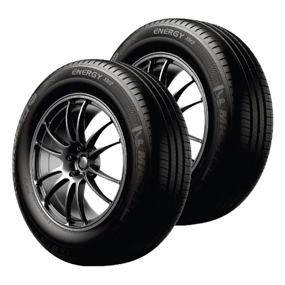 Kit De 2 Pneus Michelin 195/60r15 88v Energy Xm2+ Aro 15 em Oferta na Shopee