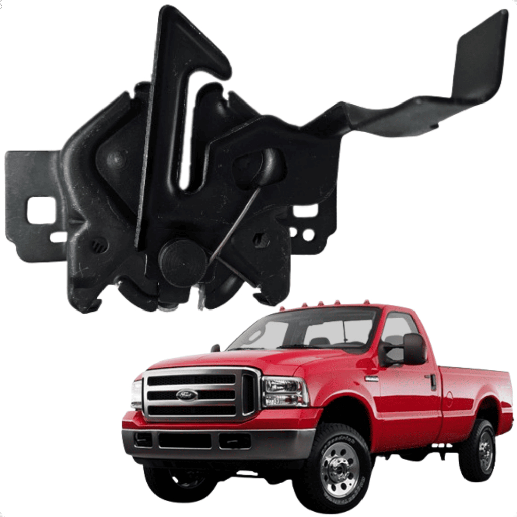Trava Fechadura Tranca Trinco Inferior Do Capô Ford F250 F350 F4000
