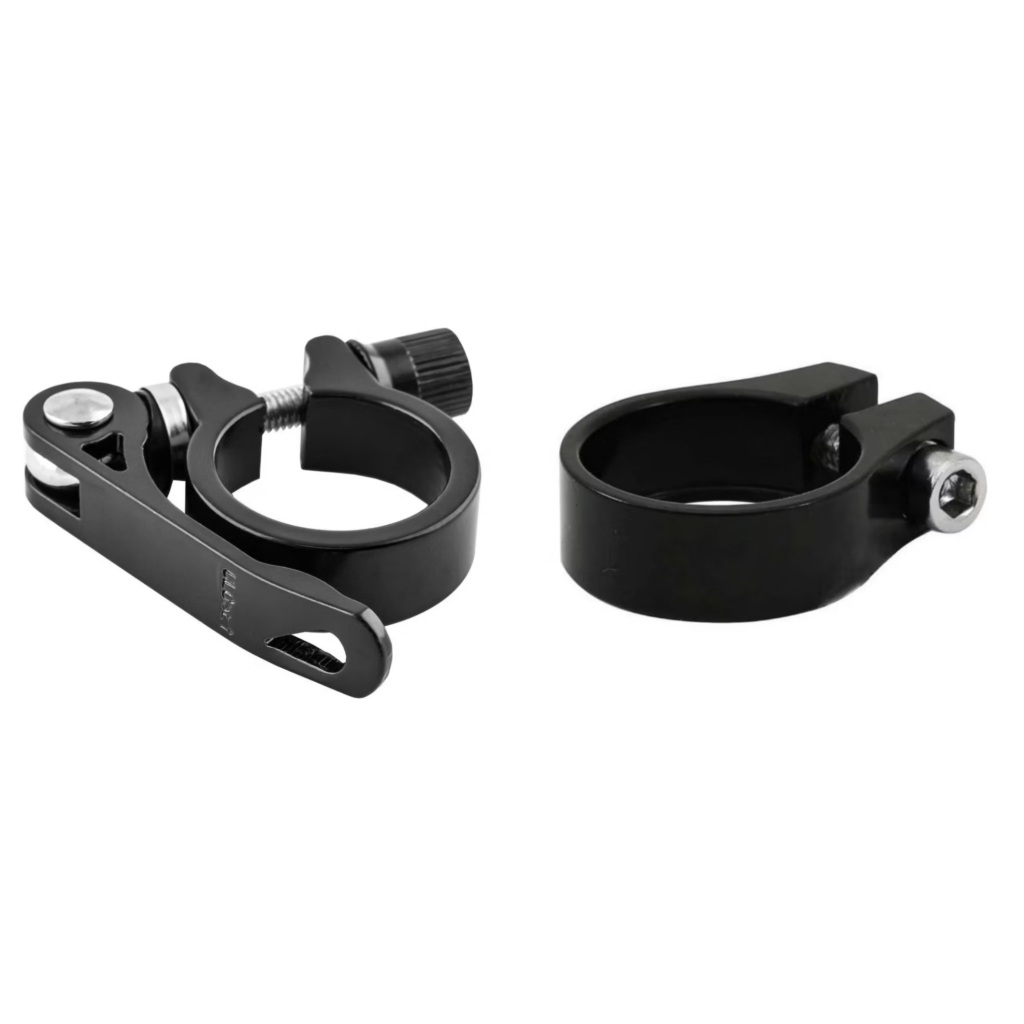 Abraçadeira De Selim Alumínio Gta 31,8mm Com Blocagem P/ Canote 27.2