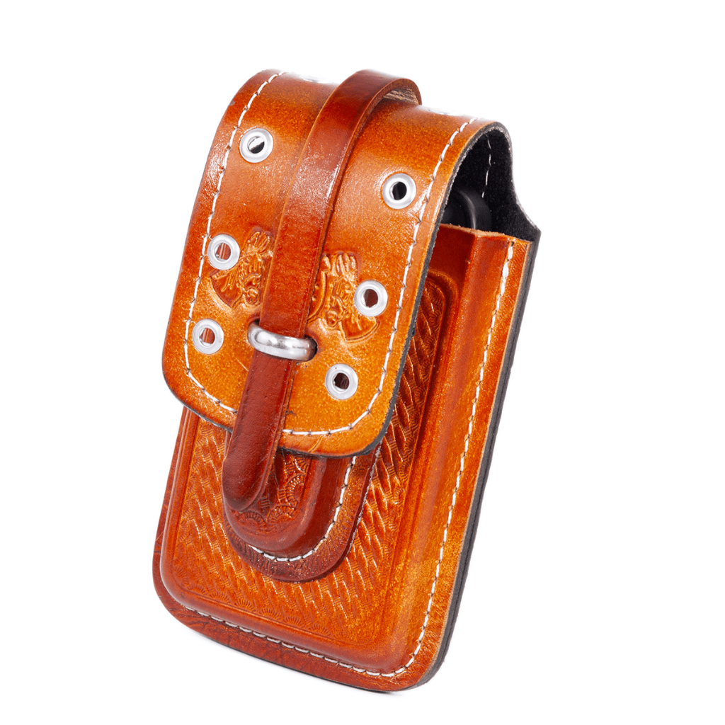 Bainha Com Ilhós Com Porta Canivete Em Couro Legitimo Porta Celular Bainha Com Ilhós Com Porta Canivete Em Couro Legitimo Porta Celular