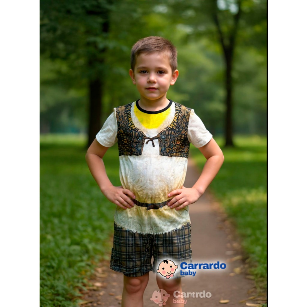 Fantasia Infantil Menino Shrek Ogro Barata Festa Aniversário Temática Masculina Achadinho…