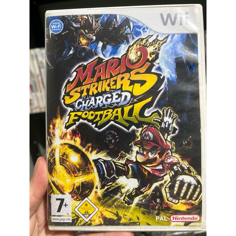Mario Strikers Charged Nintendo Wii (capa reimpressa) japonês trava de região