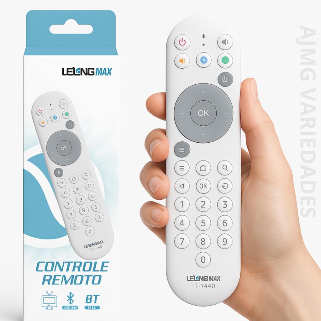 Controle Remoto SMART LE-7640  4K  Bluetooth Reposição do Original em Oferta na Shopee
