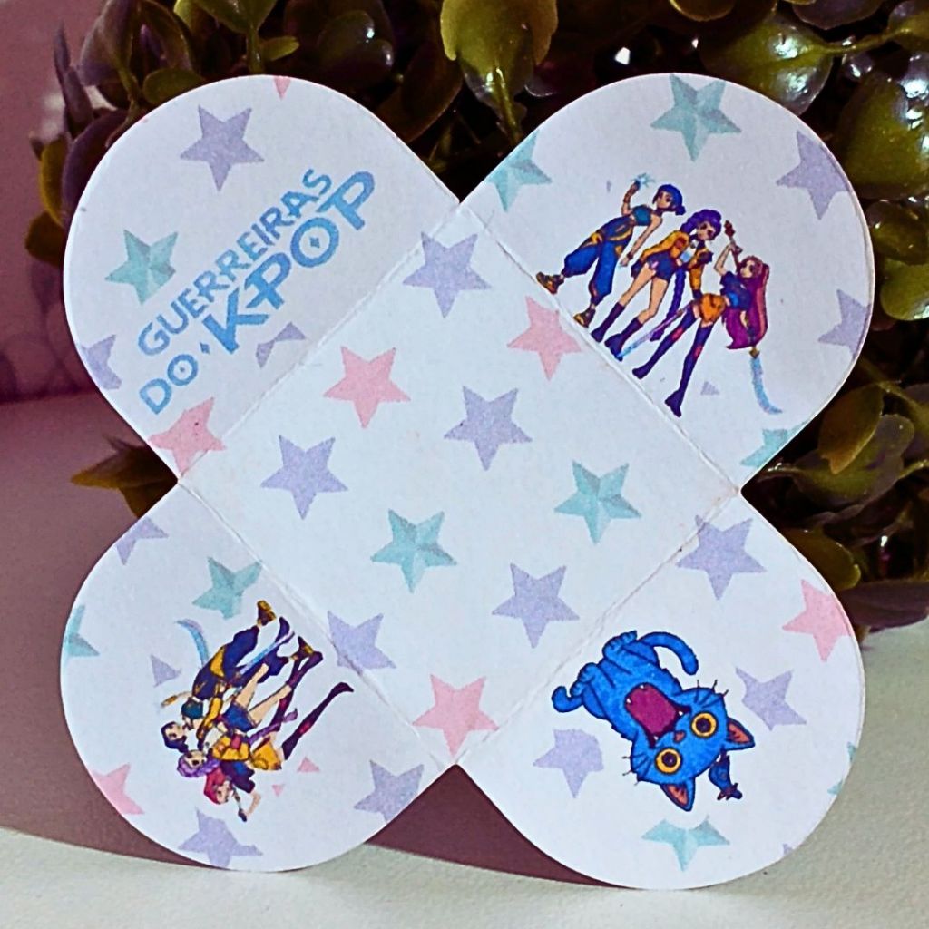 Forminha Brigadeiro Guerreiras do Kpop Huntrix - Forminha Docinho Personalizada