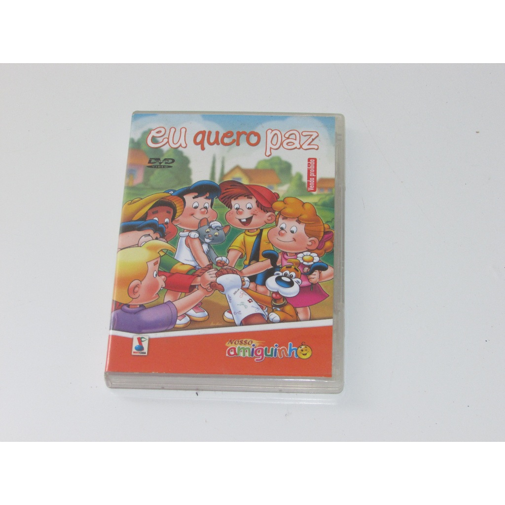 Mini Dvd Nosso amiguinho Eu quero Paz