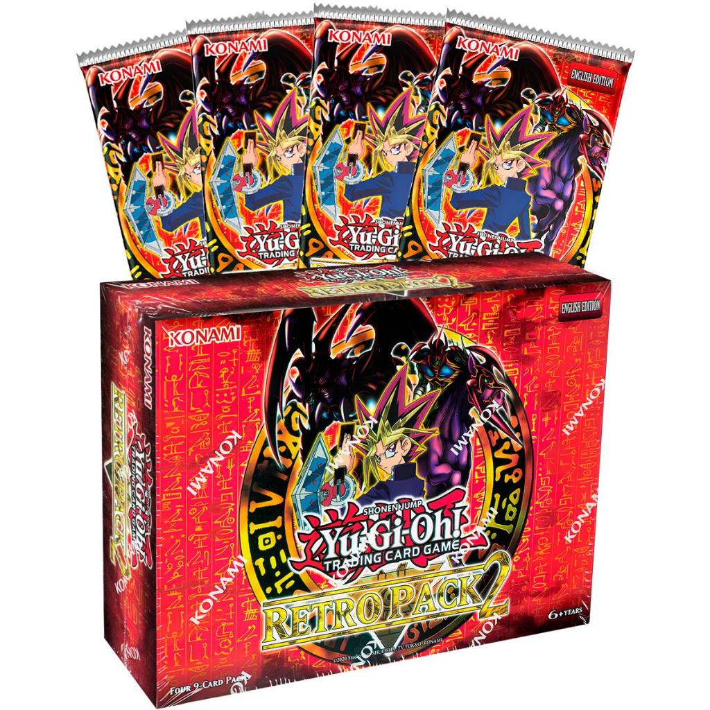 Yugioh Retro Pack 2 Booster Cartas Inglês Konami Tcg Inglês