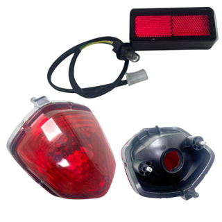 Kit Lanterna Traseira + Luz de Placa Olho de Gato CG 125 150 160 Titan Fan Start (2014 a 2024) em Oferta na Shopee