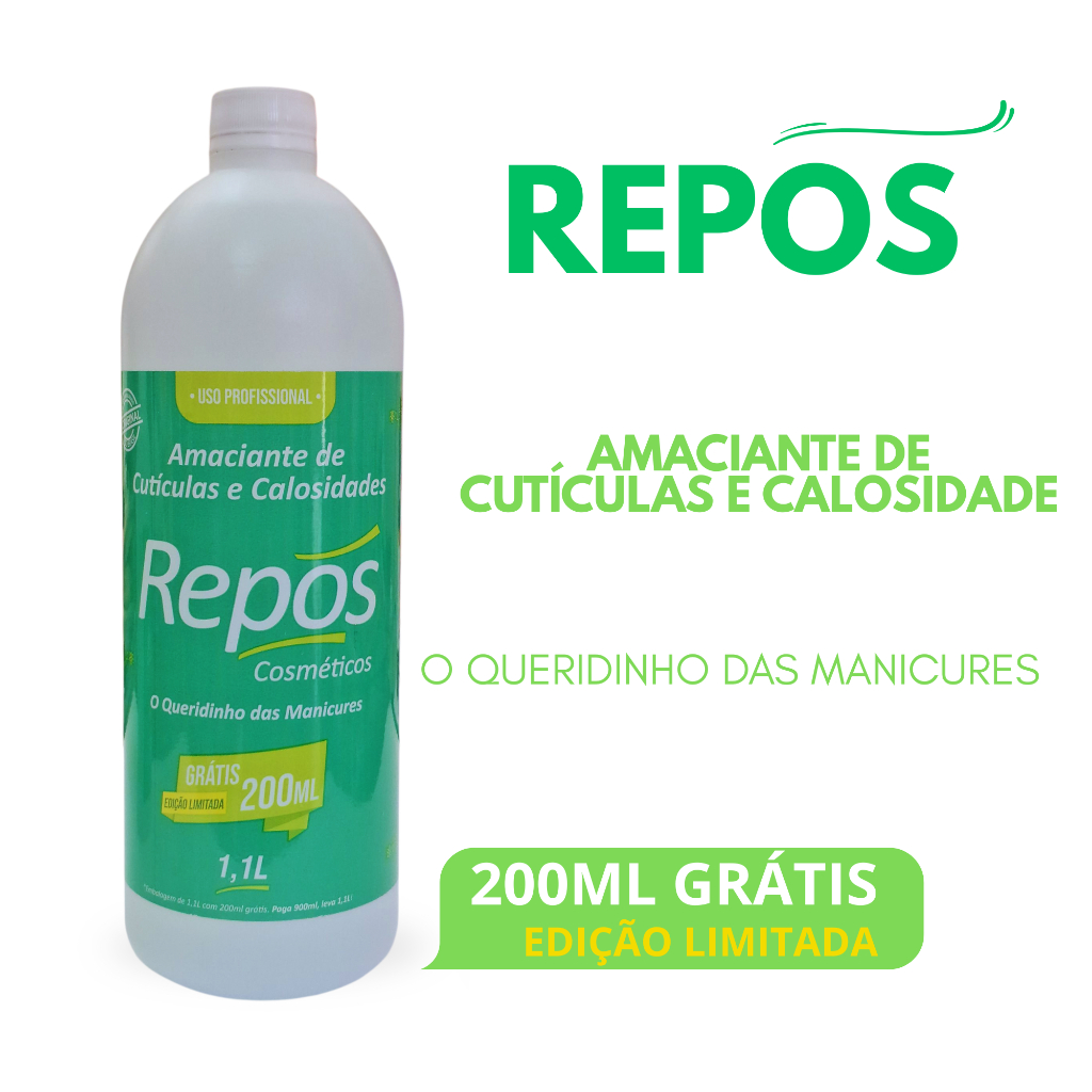AMACIANTE DE CUTÍCULAS E CALOSIDADE REPOS - 1,1L