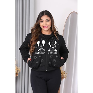 CASACO/BLUSA/JAQUETA feminino adulto  l moletom poliéster flanelado l ESTAMPA EXCLUSIVA em Oferta na Shopee