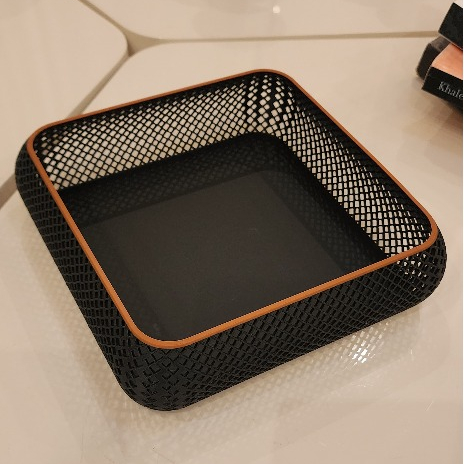 Porta Objetos Moderno, Organizador de Mesa, Cesto, Bandeja e Porta Treco para Chaves e Carteira