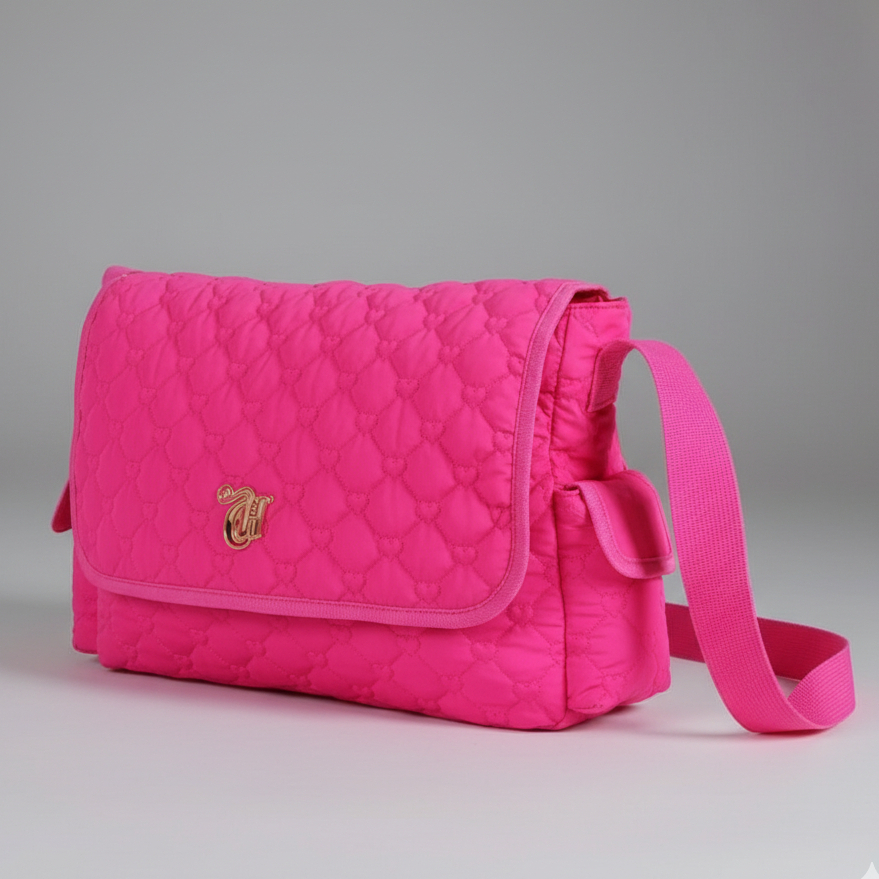 Pasta Carteiro Feminina Menina Capricho Love Pink Rosa - Original Presente Natal