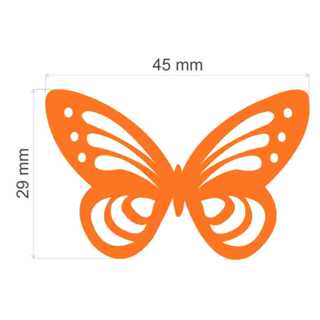 Furador de Papel Scrapbook Complexo Borboleta Toke e Crie Ref.7485 em Oferta na Shopee