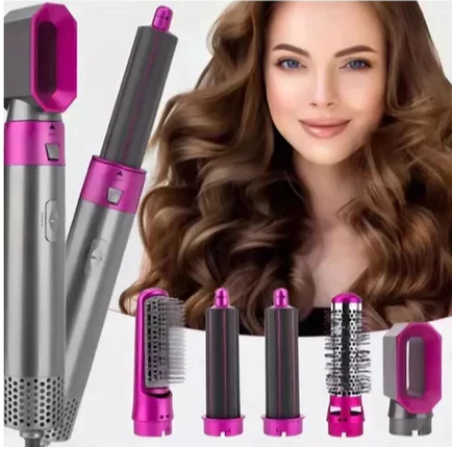 Airwrap Styler 5 em 1 secador de cabelo escova de ar quente modelador alisador de cabelo escova 110v e 220v-MM