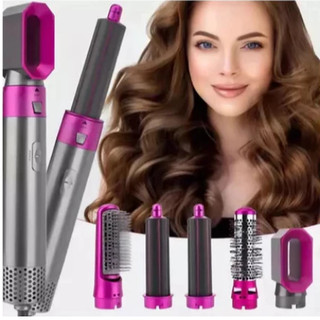 Airwrap Styler 5 em 1 secador de cabelo escova de ar quente modelador alisador de cabelo …