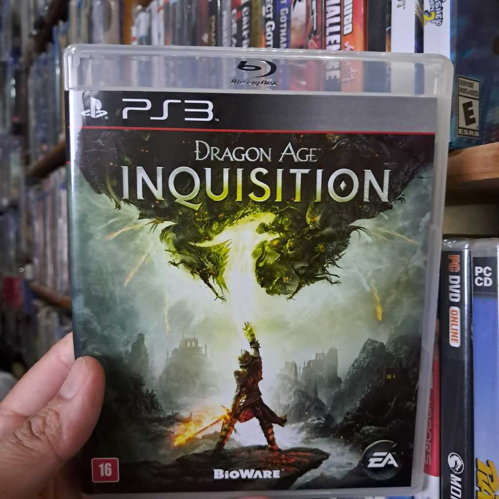 Dragon Age Inquisition PS3 Midia Fisica Seminovo Completo. Leia a descrição
