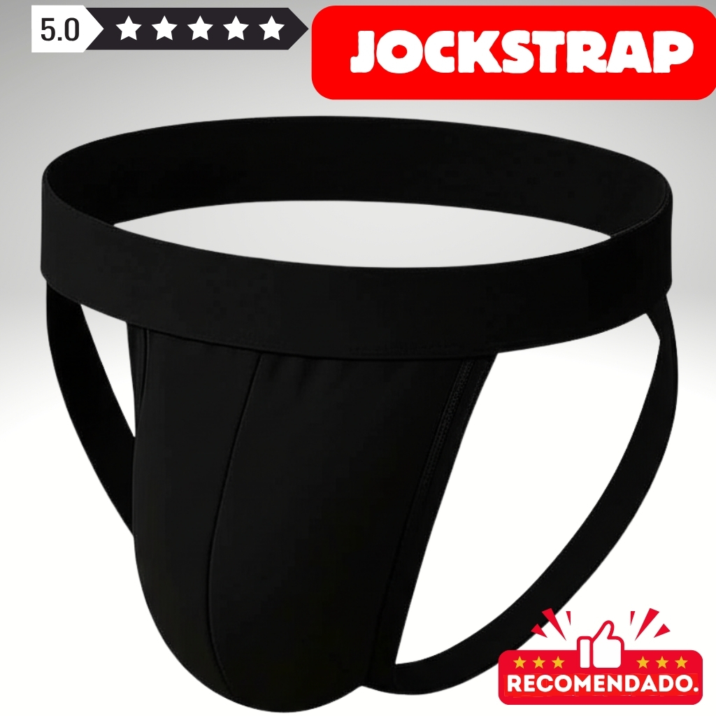 Jockstrap Cueca Jockstrap Preta ou Branca Jock Cueca Esportiva Masculina sensual