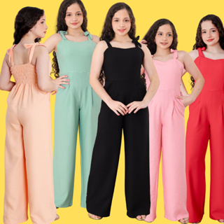 Macaquinho Juvenil Feminino Pantacourt Alça Regulável Laço Confortável Verão Moda Teen em Oferta na Shopee