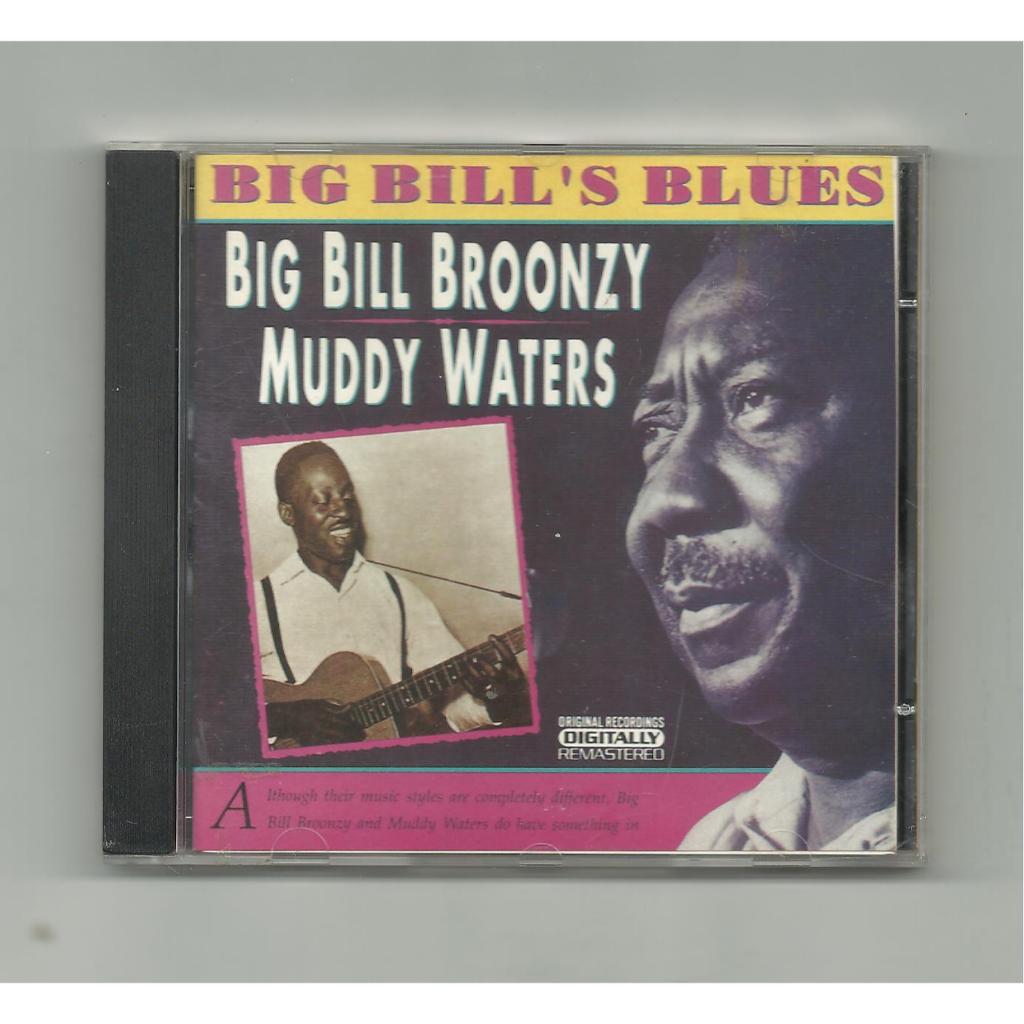 CD - Big Bill Broonzy, Muddy Waters – Big Bill's Blues - Nacional - 1993 - genero:-Blues