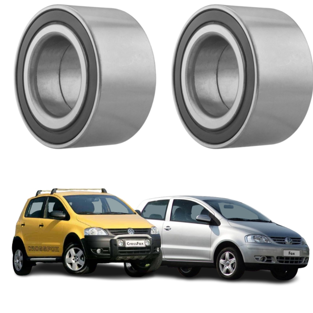 Par Rolamento Roda Dianteiro Volkswagen VW FOX E CROSSFOX 2003 2004 2005 2006 2007 2008 2009 2010 2011 2012 E 2013