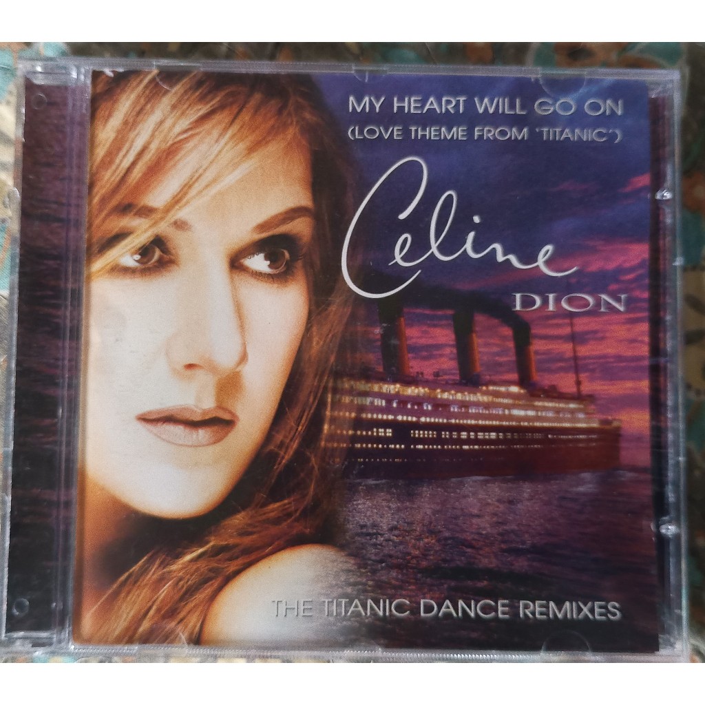 Cd Celine Dion - The Titanic Dance Remixes