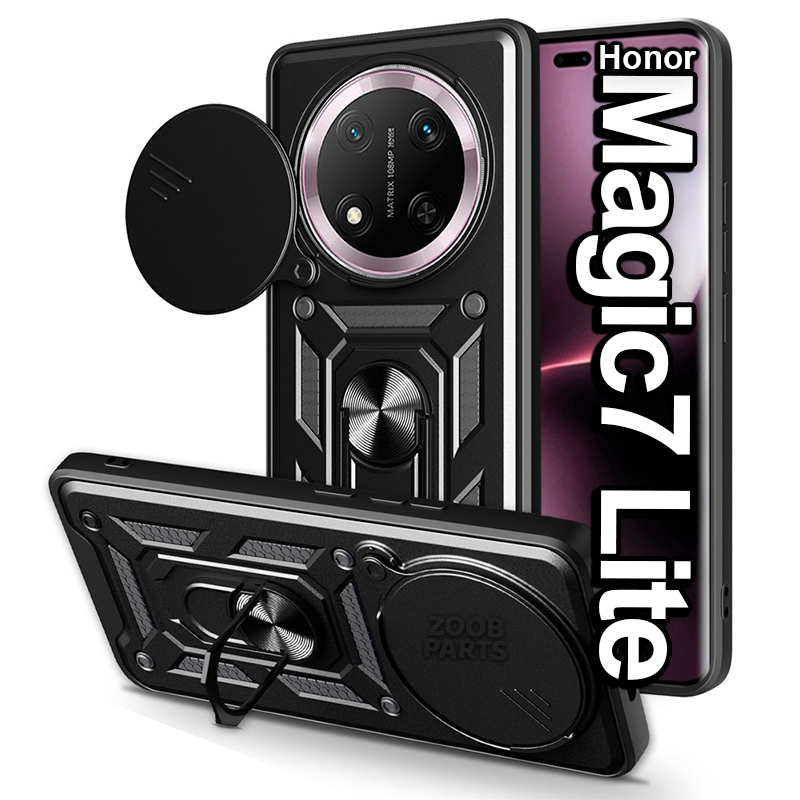 Capa Capinha Case Honor Magic 7 Lite 5G Armadura Shield Anti Impacto - Tela 6.78" (BRP-NX1)
