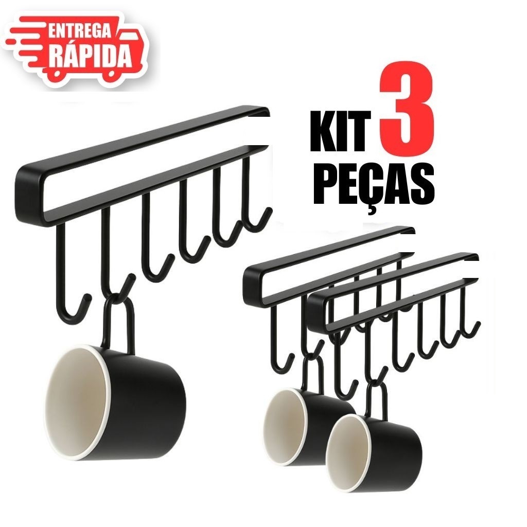 3/2/1 unidade Suportes De Metal Porta Xícara Caneca e utensilios para sua cozinha em Oferta na Shopee