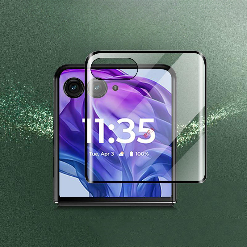 Película de Tela Para Motorola Razr 50 Utra / 60 Ultra Curva 3D Vidro Protetora 