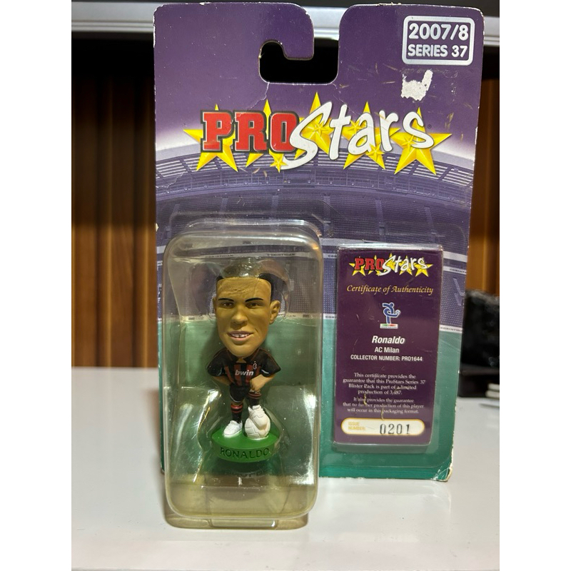 Mini craque Prostars Ronaldo Milan RARIDADE