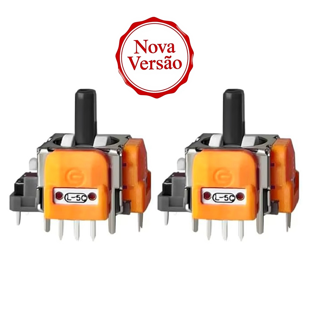 Botôes Analógicos 3D Magnético Hall Effect p/ Controle Ps5 Anti Drift Versão 6.0 mais recente em Oferta na Shopee