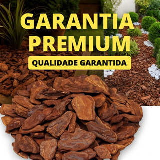 3 Litros Casca de Pinus Polida Natural – Decoração, Jardinagem e Paisagismo | Durabilidade Garantida em Oferta na Shopee