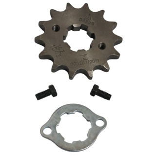 Pinhão 14 Dentes + 01 Trava + 02 Parafuso Yamaha XTZ Crosser 150 Factor 150 Fazer 150 Aço 1045 em Oferta na Shopee