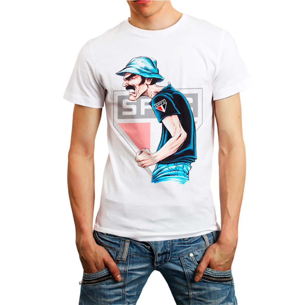 Camiseta de Time Tricolor SP Masculina