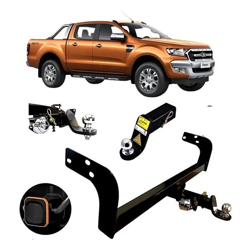 Engate Removível Ford Ranger 2013 até 2024 1.500kg em Oferta na Shopee