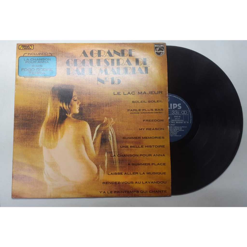 LP Disco de Vinil Orquestra de Paul Mauriat Numero 15 DA1860