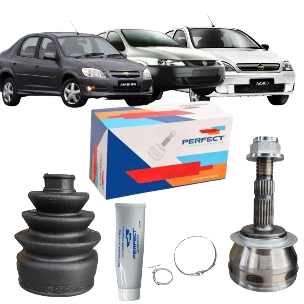 Junta Homocinetica Perfect Prisma Corsa Celta 1.0 1.4 1.6 28 Dentes Interna 22 Dentes Externa em Oferta na Shopee