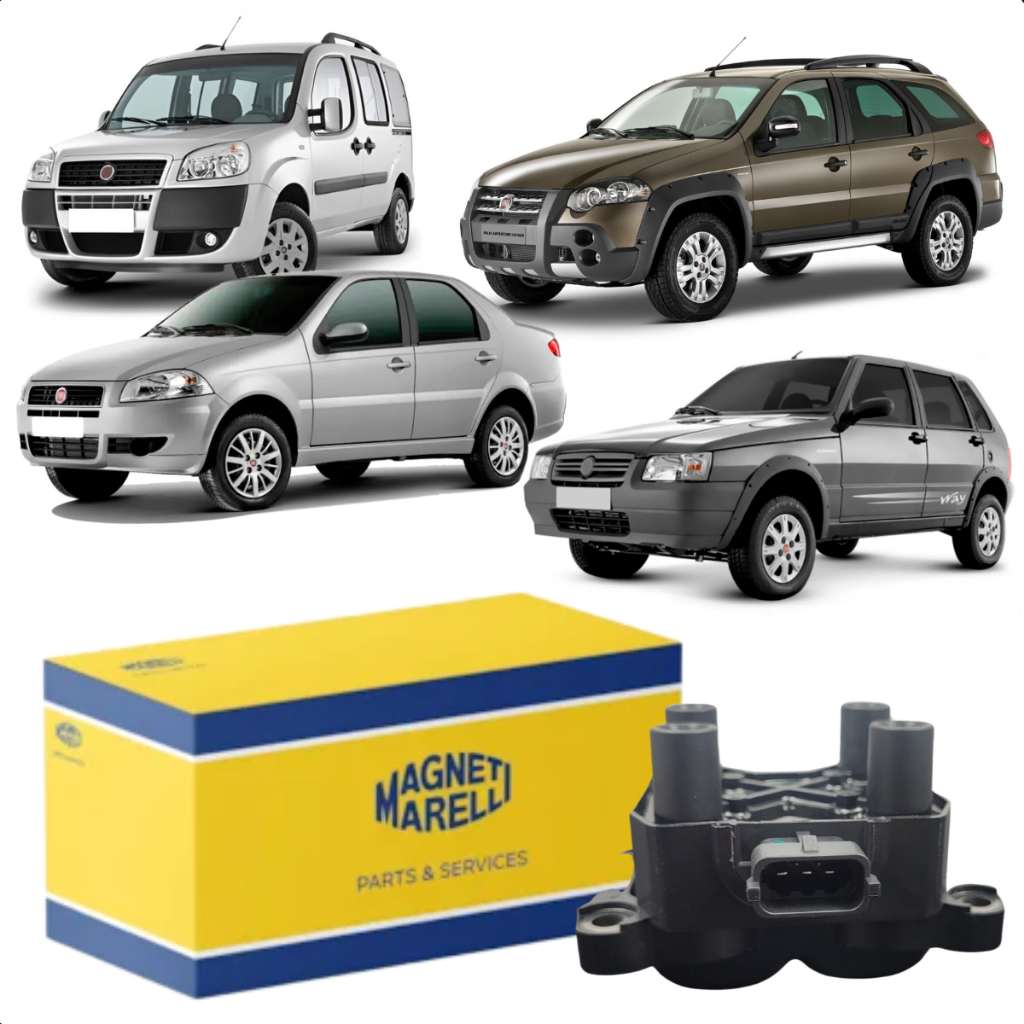 Bobina Ignição Palio Uno Palio Siena Doblô Palio Weekend em Oferta na Shopee