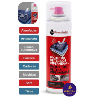 Impermeabilizante de Tecido Spray 300ml Silicones Paulista em Oferta na Shopee