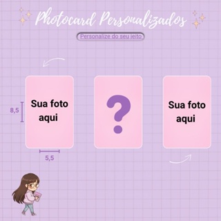 Kit 10 Photocards Personalizados - Alta Qualidade (Fanmade) -leia a descrição em Oferta na Shopee