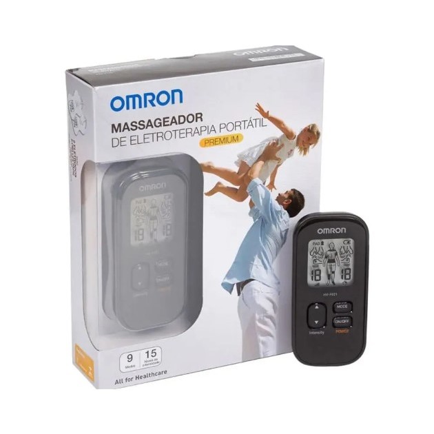 Massageador de Eletroterapia portátil Premium HV-F012 Omron em Oferta na Shopee