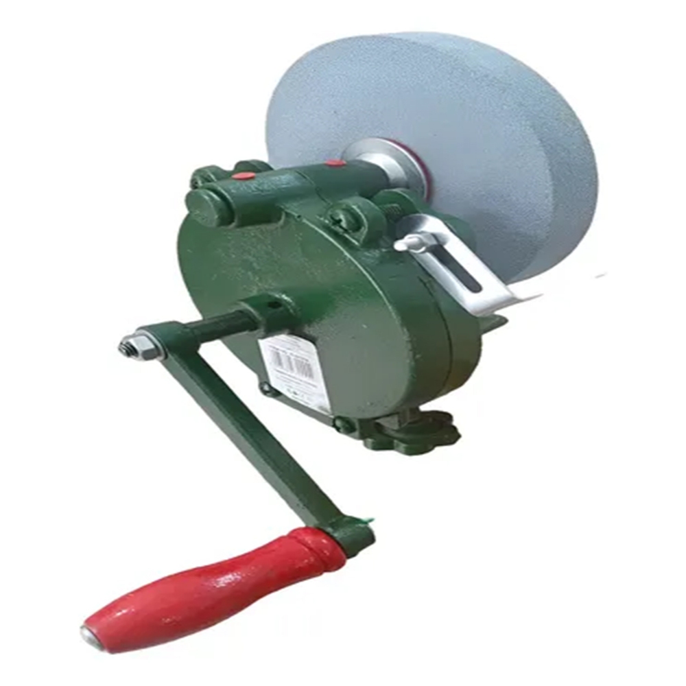 Esmeril Manual 6 Polegadas Antigo Amolar Lixar Desbastar Aço