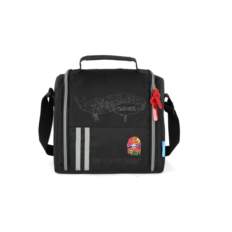 Lancheira Térmica Escolar Juvenil Hot Wheels Preta LA50003HW - Luxcel 2026 em Oferta na Shopee