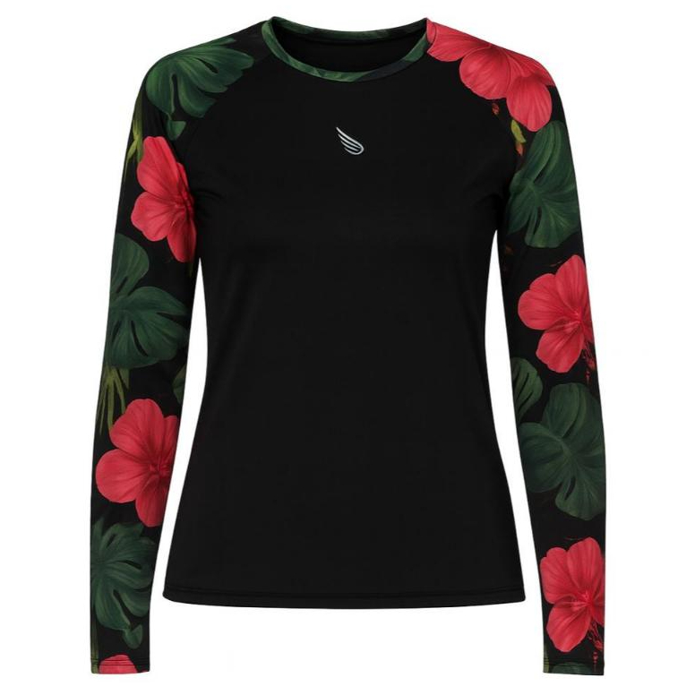 Camisa feminina proteção UV 50 térmica praia e esportes