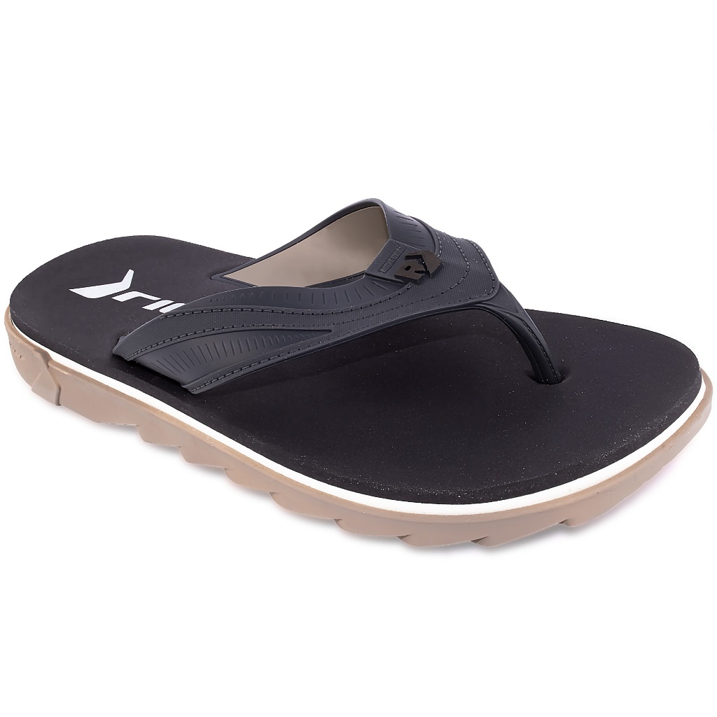 Chinelo Rider de Dedo RW Plus Confortável Original 12425 Preto e Crepe