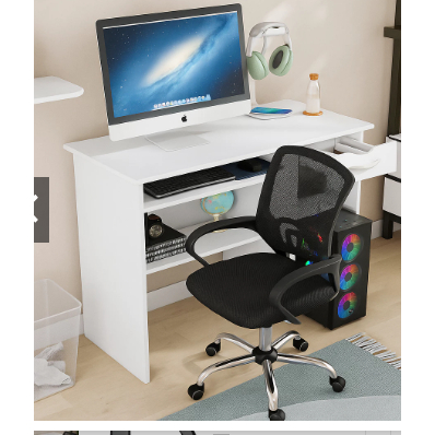 Conjunto Escrivaninha Para Computador + Cadeira Giratória