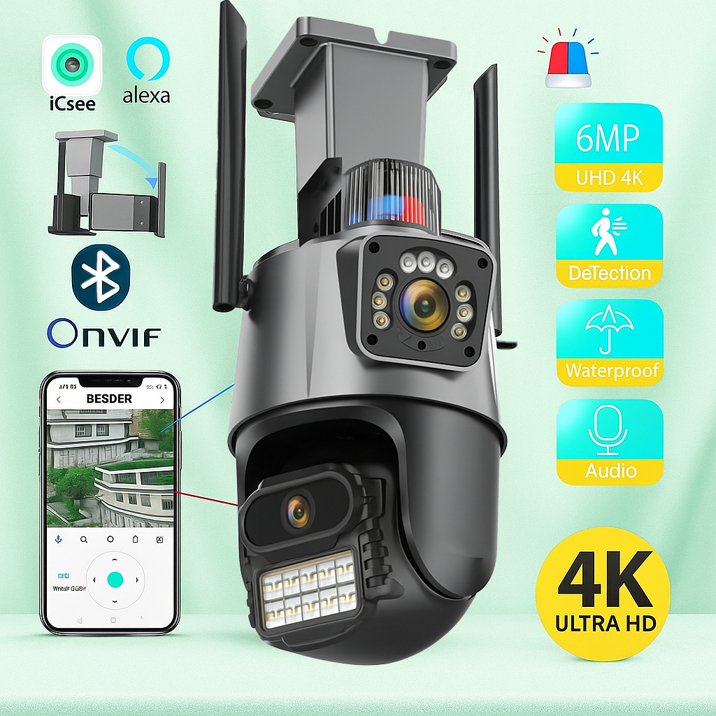 Câmera com Alarme Sonoro: Onde Comprar | BuscaProdutos