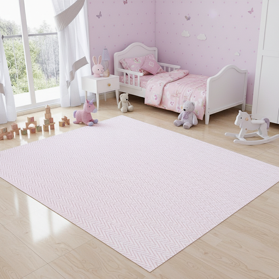 Tapete quarto Infantil 1,00x1,40 Antiderrapante Decoração