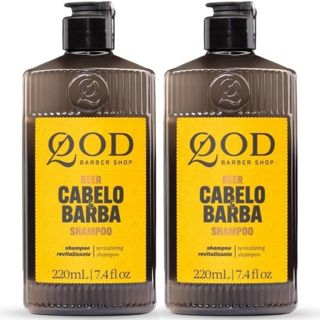 2 Shampoo Premium Special Beer 220 ml ( revitalizante ) - QOD Barber Shop em Oferta na Shopee