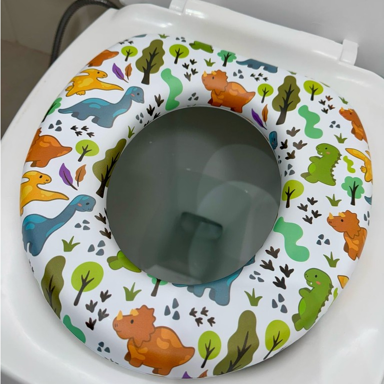 Redutor Assento Sanitário Infantil Almofado Confortável Para Desfralde Menina E Menino