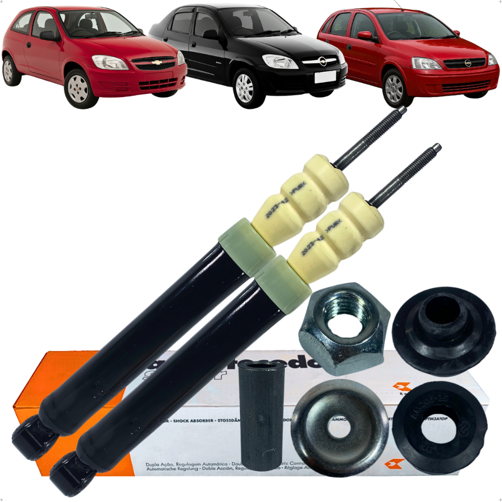 Par Amortecedor Traseiro Cofap Gm Corsa Celta Prisma Classic em Oferta na Shopee