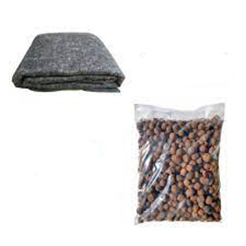 Kit Manta de Bidim 1 Metro + Argila Expandida 2 kilos